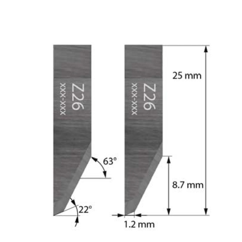 Cuchilla Z26
